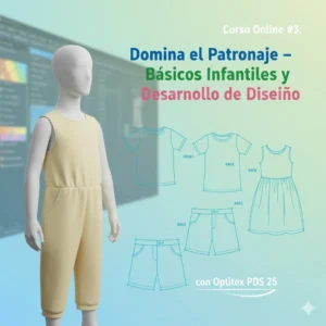 Básicos Infantiles y Desarrollo de Diseño con Optitex PDS 25
